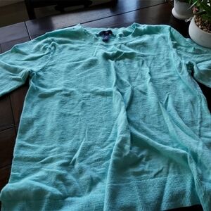 GAP-Soft ( and lite)turquoise  sweater/B1